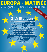 Europa-Matinée: 3 1/2 Stunden - Aussteigen oder Weiterfahren?