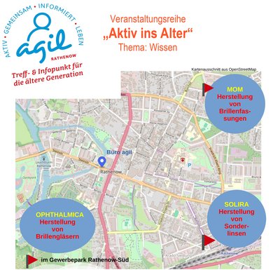 AGIL: Besichtigung optischer Betriebe in Rathenow/ Jetzt anmelden.