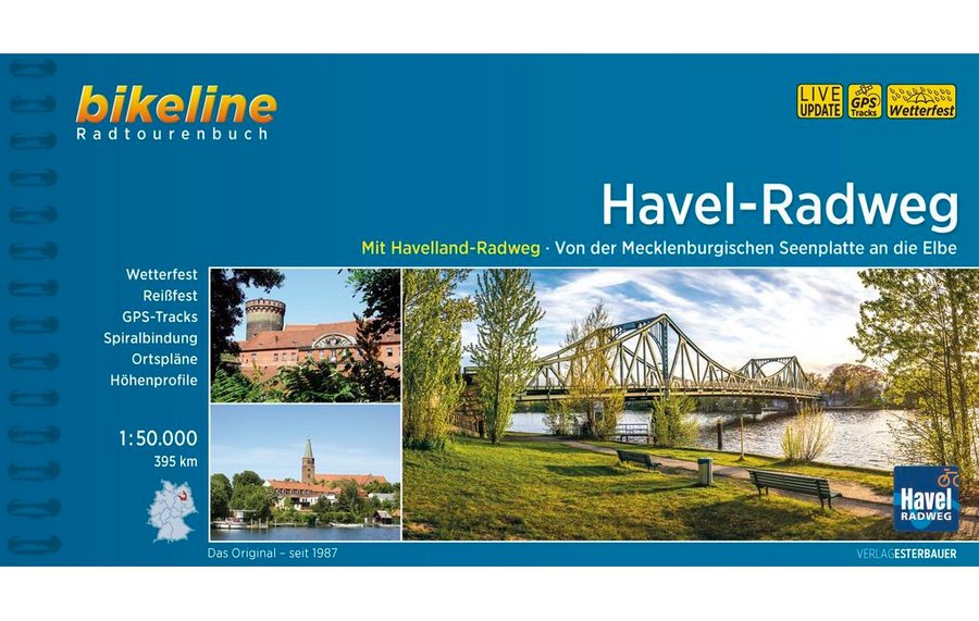 Cover bikeline Radtourenbuch Havel-Radweg