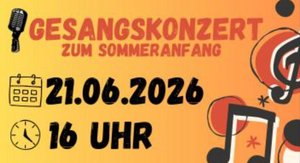 Gesangskonzert zum Sommeranfang