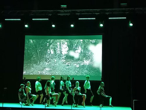 Auftritt der Musical-Kids
