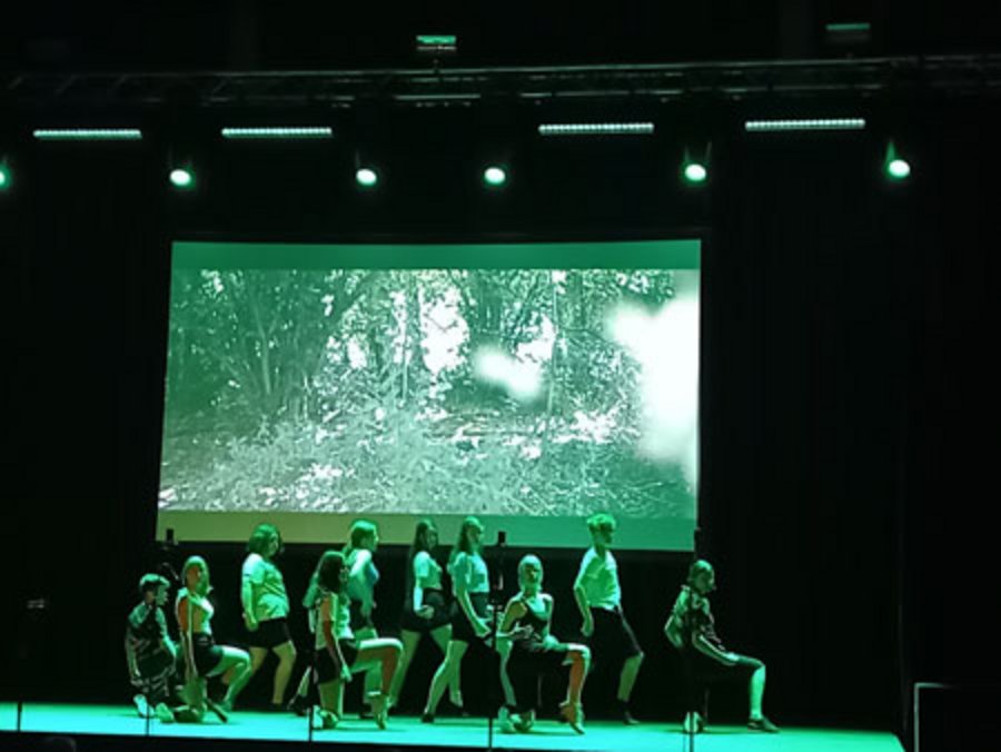 Auftritt der Musical-Kids