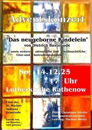Adventskonzert mit dem Chor der St. Marien-Andreas Gemeinde
