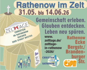 Rathenow im Zelt