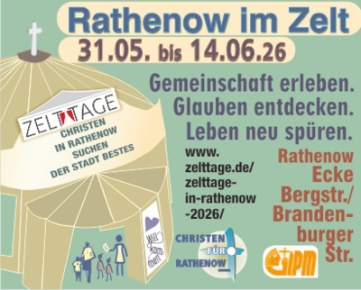 Rathenow im Zelt