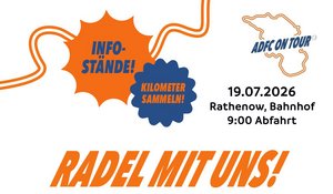 Mit dem ADFC unterwegs auf der Tour Brandenburg
