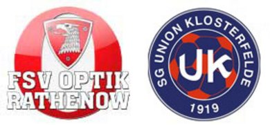 Heimspiel des FSV Optik Rathenow - SG Union Klosterfelde