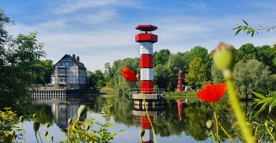 Blick auf den Leuchtturm