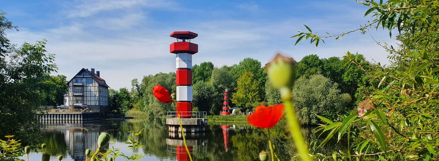 Blick auf den Leuchtturm