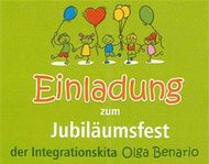 Jubiläumsfest der Integrationskita "Olga Benario"