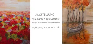 „Die Farben des Lebens“ - Vernissage am 27.09.2026 um 15:00 Uhr