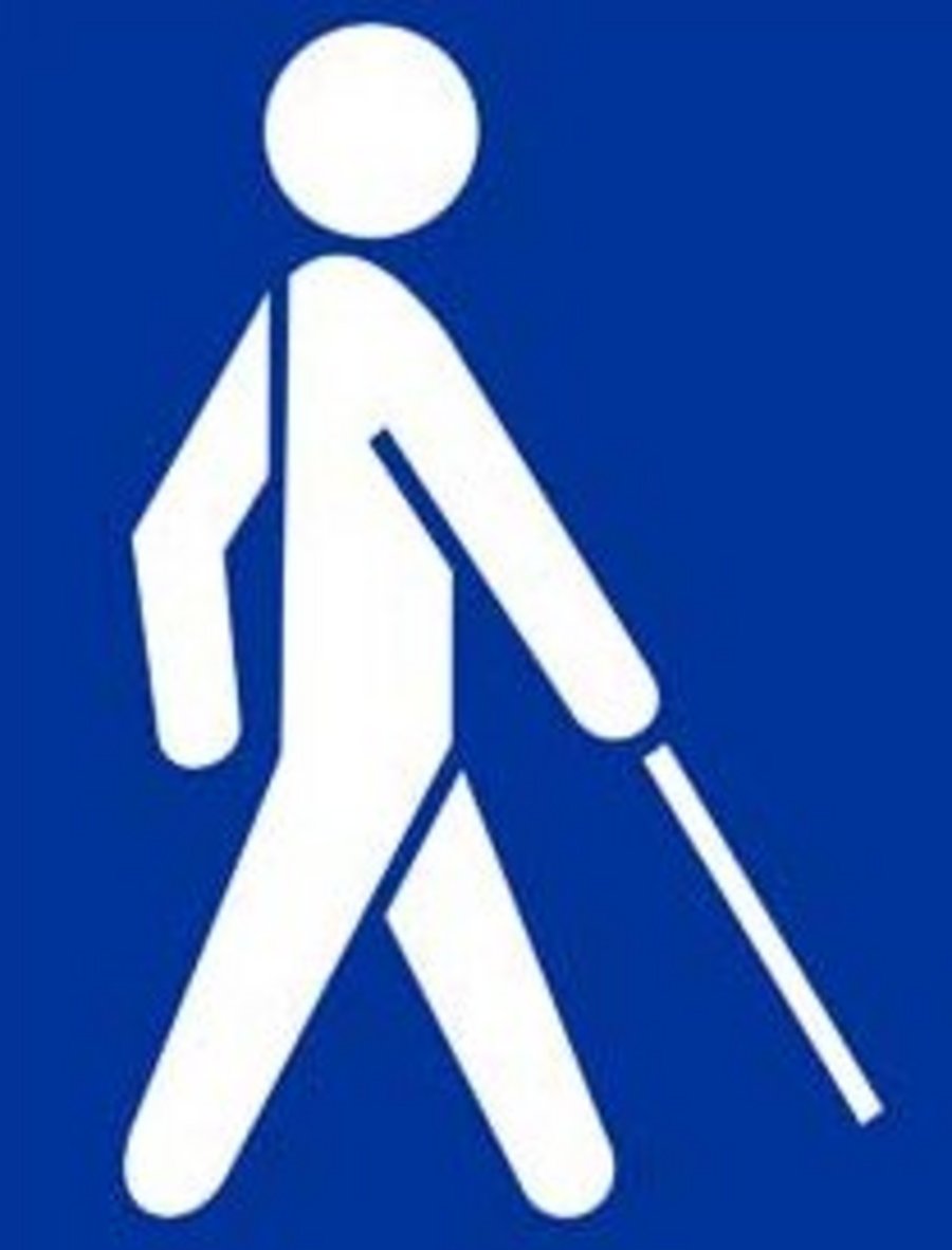Symbol für Blinde