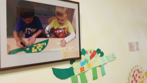 Bastelarbeit von Kindern