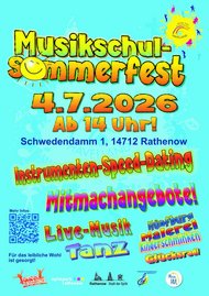 Sommerfest der Musik- und Kunstschule Havelland