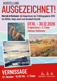 AUSGEZEICHNET! Die neue Ausstellung im Rathaus Rathenow