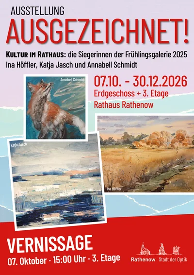 AUSGEZEICHNET! Die neue Ausstellung im Rathaus Rathenow