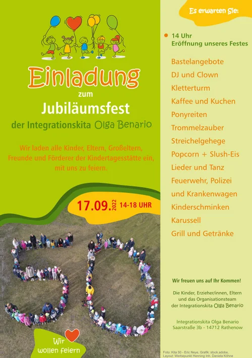 Plakat zum Fest