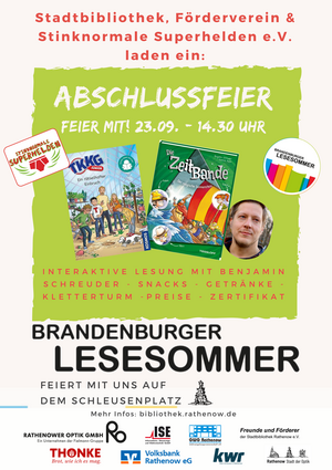 Abschlussveranstaltung des Brandenburger Lesesommers