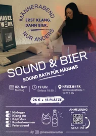 Sound & Bier: Sound Bath für Männer