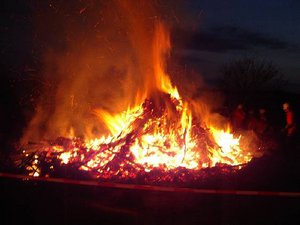 Osterfeuer in Rathenow und Umland Osterfeuer in Rathenow und Umland