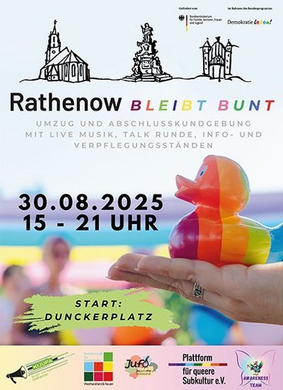 2. Christopher Street Day - "Rathenow bleibt bunt"