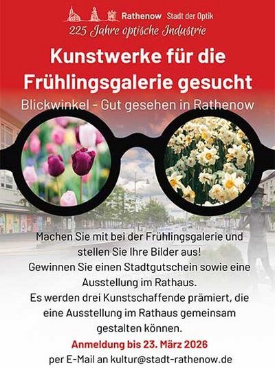 Frühlingsgalerie und verkaufsoffener Sonntag