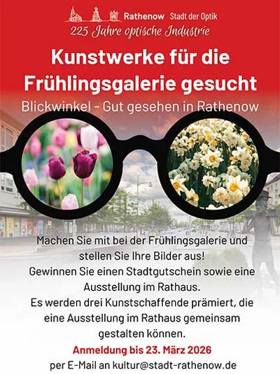 Frühlingsgalerie und verkaufsoffener Sonntag