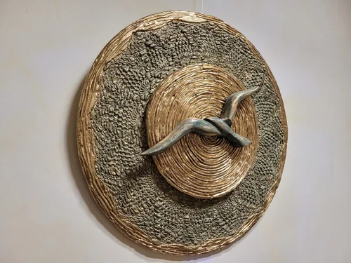 Reliefs der Künstlerin Heike Gottberg