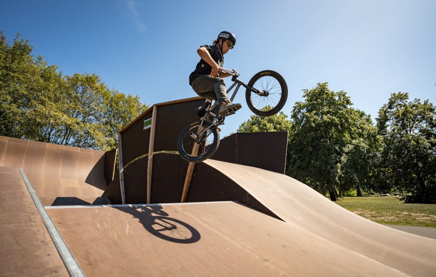 Skaterampe auf dem Rideplatz