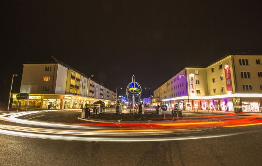 Skulptur Lichtbogen