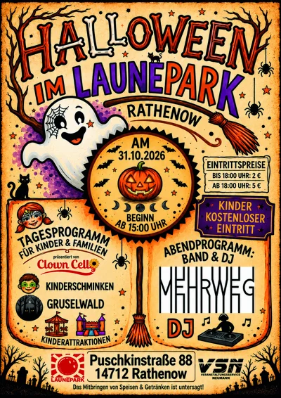HALLOWEEN im Launepark Rathenow