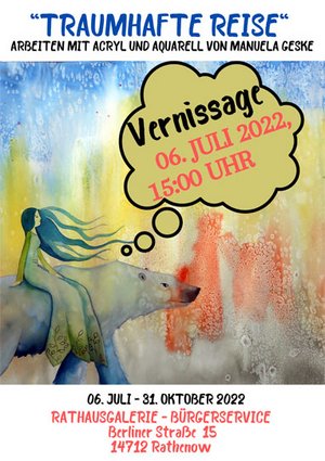 Ausstellung von Manuela Geske Ausstellung von Manuela Geske