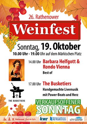 26. Rathenower Weinfest
