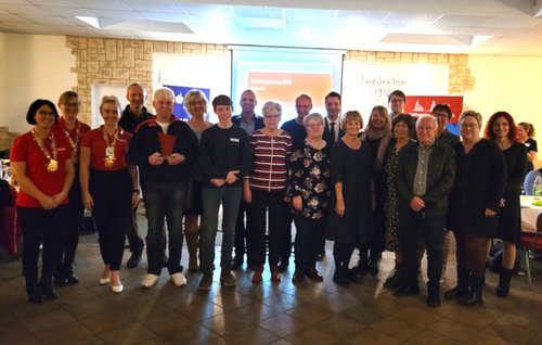 Gruppenbild Künstlerinnen und Künstler sowie Kulturvereine des Jahres 2022