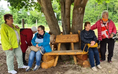 Rundbank „Von Bank zu Bank im Havelland“ auf dem Rideplatz