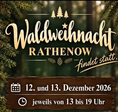 JA sie findet statt: Die Waldweihnacht Rathenow 2026