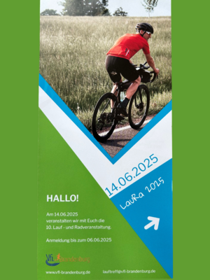 LauRa 2025 – Lauf- und Radveranstaltung des VfL Brandenburg LauRa 2025 – Lauf- und Radveranstaltung des VfL Brandenburg
