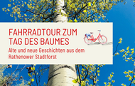 Fahrradtour zum Tag des Baumes im Stadtforst Rathenow