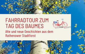 Fahrradtour zum Tag des Baumes im Stadtforst Rathenow