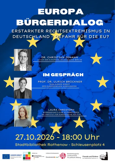 Europabürgerdialog: Erstarkter Rechtsextremismus in Deutschland – Gefahr für die EU