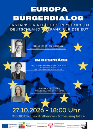 Europabürgerdialog: Erstarkter Rechtsextremismus in Deutschland – Gefahr für die EU