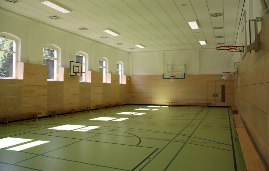 Turnhalle der Grundschule Am Weinberg große Halle