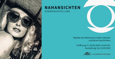 Sonderausstellung „Nahansichten“ im Erdgeschoss des Kulturzentrums Rathenow