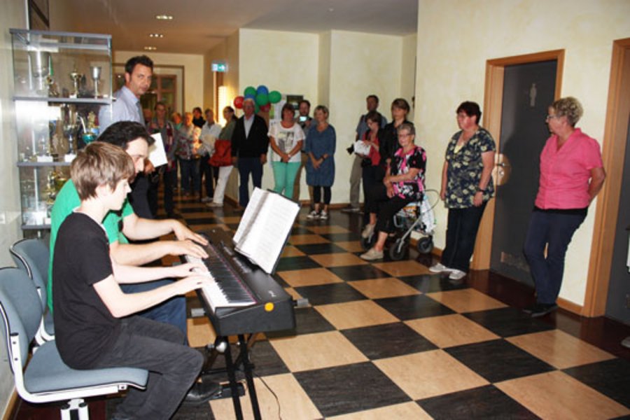 Vernissage - Musikschüler spielen