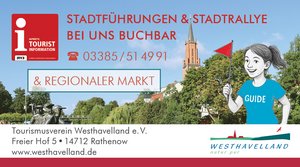 Öffentliche Stadtführung „Wie Rathenow zur Stadt der Optik wurde“