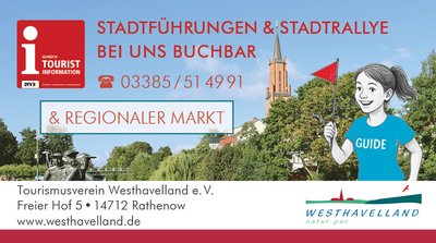 Öffentliche Stadtführung „Wie Rathenow zur Stadt der Optik wurde“