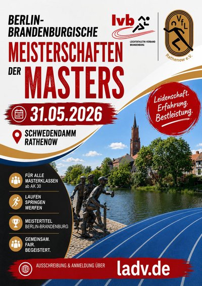 Berlin-Brandenburgische Meisterschaften der Masters in Rathenow