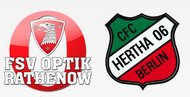Heimspiel des FSV Optik Rathenow gegen Charlottenburger FC Hertha 06