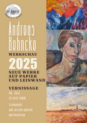 Vernissage der Werkschau 2025 von Andreas Behncke Vernissage der Werkschau 2025 von Andreas Behncke