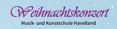 Weihnachtskonzert der Musikschule